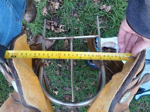 Circle western saddle - circle, y