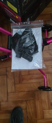 Childs push along pink trike - childs,