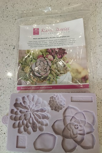 Karen davies succulents moulds - karen,