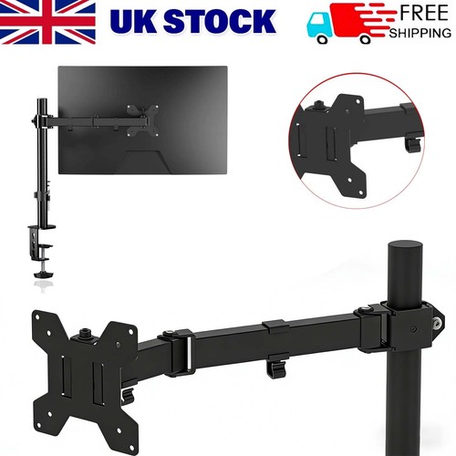 New single arm desk mount - arm, lcd
