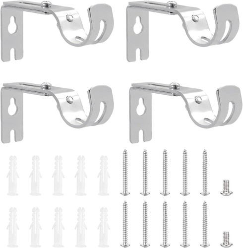 Pcs curtain pole brackets - curtain,