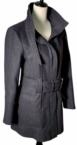 Zara basic long trench wool