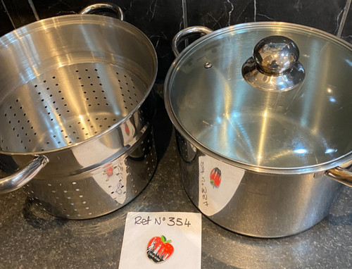 Large stainless steel - 5.lt,