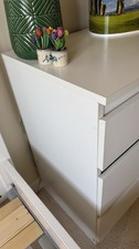 IKEA MALM White Drawers 