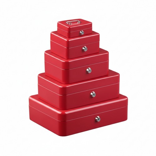 Metal cash box money - cash, bank