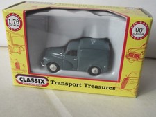 Classix Pocketbond EM76635, Morris Minor Van in blue/green - 1:76 scale