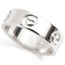 Cartier Love Ring for Women, Size 52, Platinum, PT950