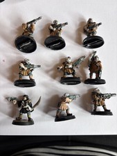 Warhammer 40K 2nd edition imperial guard tallarn desert raiders x8