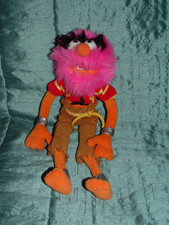 DISNEY STORE THE MUPPETS 12" ANIMAL MUPPET BEANIE  PLUSH  SOFT TOY (b)