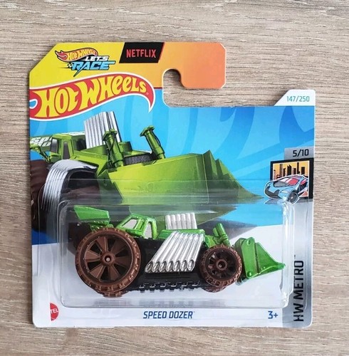 Hot wheels speed dozer - hot,