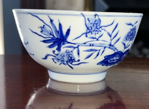 Blue onion pattern chinese - onion,