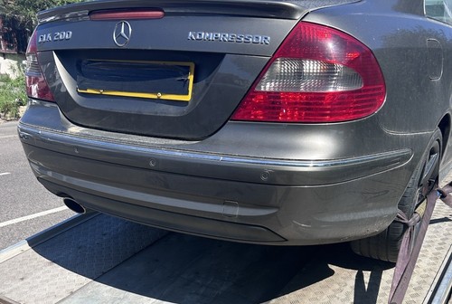 Mercedes clk w209 - mercedes, bumper