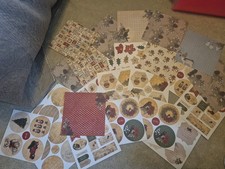 Christmas Card Toppers And Decorative Cardstock Bundle