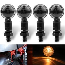 4x Metal Motorcycle Indicators