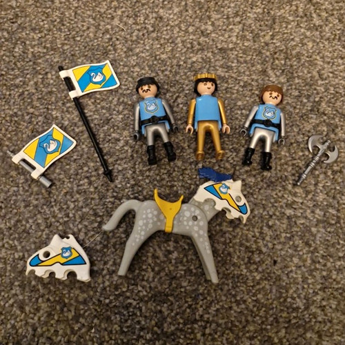 Playmobil knights swan crest - playmobil,