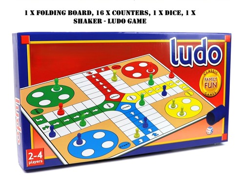 Traditional ludo board game - ludo,