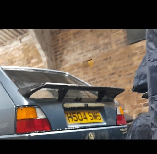Rare kamei rear mid - rear, spoiler