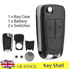 2 Button Remote Key Fob Case +