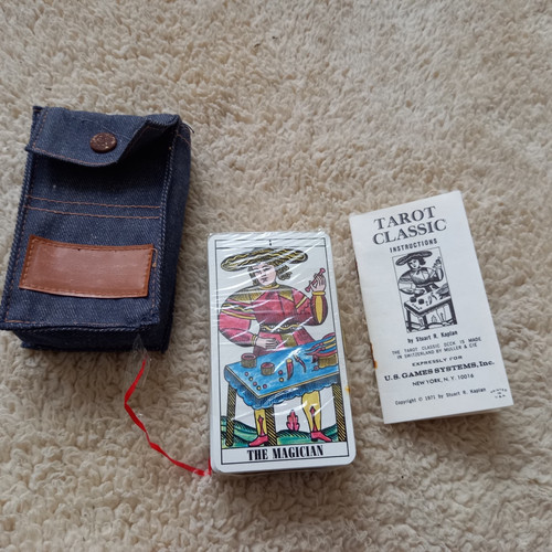 Vintage tarot cards ag - tarot, by