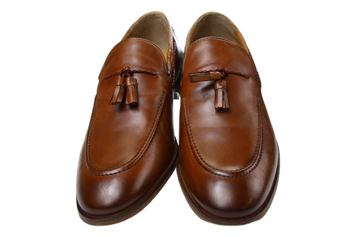 Moss bros men loafers - loafers, brown