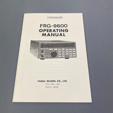 Yaesu frg 9600 - yaesu,