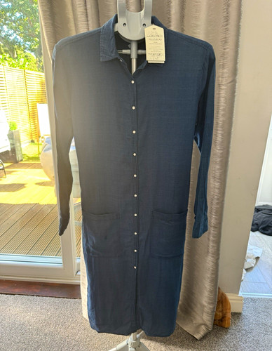 Pull bear blue - denim, shirt
