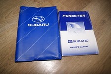 SUBARU FORESTER OWNERS MANUAL