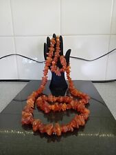 AMBER NECLACE  ROUGH BALTIC. 