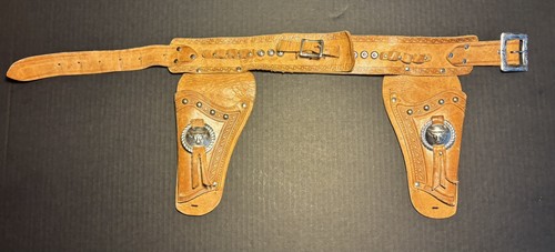 1950s tooled leather - 1950s,