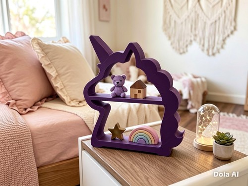 Unicorn shelf for - unicorn, child's