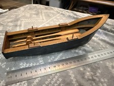 handmade 26 cm rowing boat