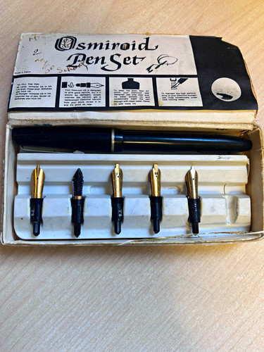 Osmiroid vintage fountain - vintage, pen
