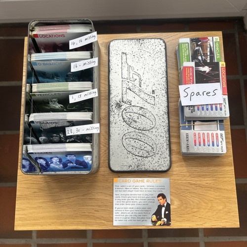 James bond 007 - james, cards