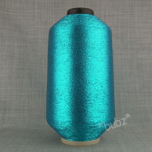 Aqua blue lurex metallic - lurex,