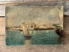 Antique French Oil on Canvas
