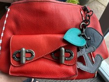 Luella Red Leather Bag