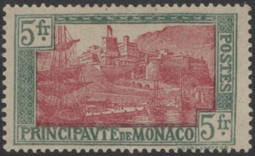 Monaco 1925 view 5f - monaco, of