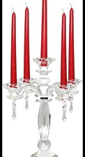 5 Arm Candelabra Candle Holder Chandelier Crystal