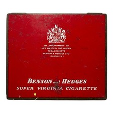 Vintage Benson And Hedges Red
