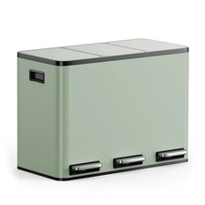 Sage Green Recycling Kitchen