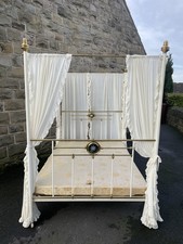 Antique Brass & Iron 4 Poster