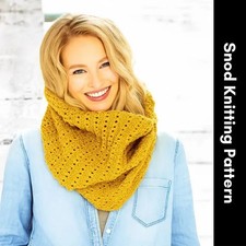 Textured Snood Knitting