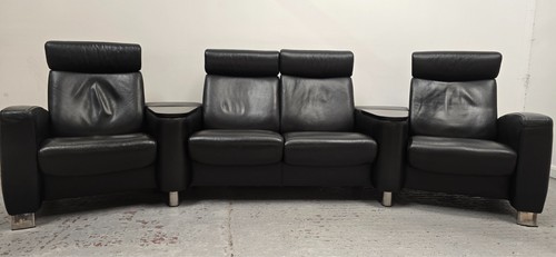 Stressless black cinema - black, suite