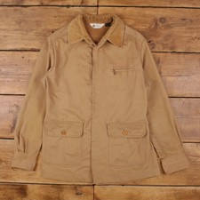 Vintage David Hunter Workwear Jacket L 70s Field Chore Barn Coat Talon Zip