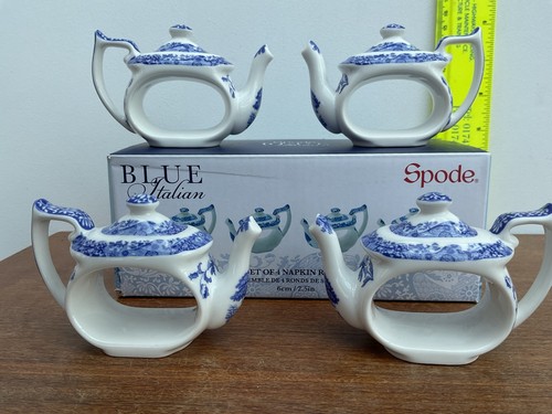 Spode italian blue nappin - blue, tea
