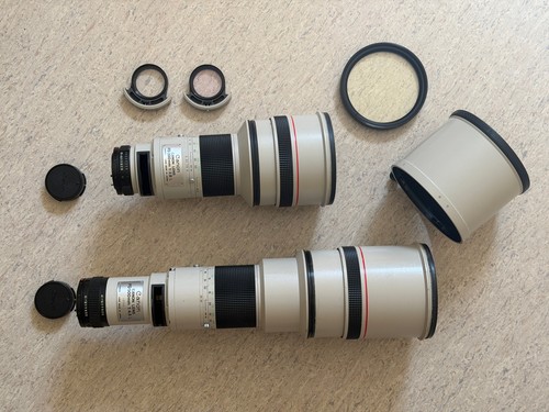 Canon telephoto lens - lens, 🔴