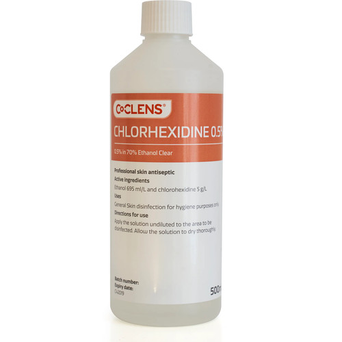 Clens chlorhexidine in - 0.5%,