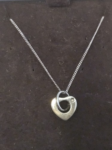 Hot diamonds heart pendant - hot,