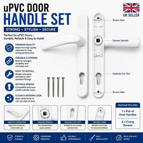 Upvc door handle - door,