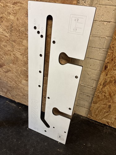Worktop router jig guide - router,